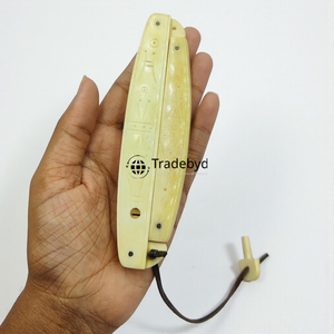 Tradebyd Handmade Bone Hair Comb Premium Detangling Comb Natural Hair Care Grooming <b>Tool</b> for Men Women - Product Image 6
