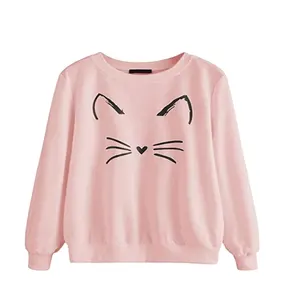 Fabbrica fatta di qualità professionale trend Fashion top produttore nuovo stile moderno per le donne felpe cat face printed