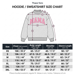 เสื้อสเวตเชิ้ตคอเต่าทรงโอเวอร์ไซส์ สีเทาเฮเธอร์พิมพ์ลายกลิตเตอร์ชมพู สำหรับทุกเพศ ทรงหลวม ไหล่ตก แต่งขอบริบ เหมาะสำหรับใส่ในฤดูใบไม้ร่วง - Product Image 5