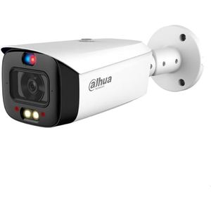 Dahua 4MP TiOC Full-Color IP <b>Camera</b> DH-IPC-HFW3449T1-AS-PV with Active Deterrence, Microphone and Siren - Product Image 1