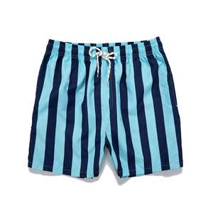 Custom <b>Woven</b> Striped 100% Polyester MMA Fightwear Training <b>Shorts</b> for <b>Men</b> Sublimation Printed Graphic Logo Quick Dry Wholesale - Product Image 2