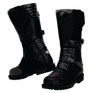 Botas de Motociclismo para Aventura, Invierno y Verano, de Cuero Vacuno Genuino, Impermeables, Resistentes al Fuego, para Carreras y Turismo - Product Image 1