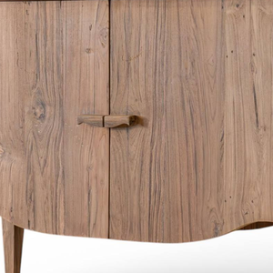 ตู้เก็บของข้างเตียงไม้เนื้อแข็งสไตล์ยุโรป ปรับความยาวได้ ทนทาน สำหรับตกแต่งบ้าน - Product Image 6