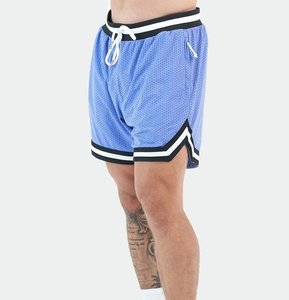 Nouveaux shorts de sport en maille respirante et légère avec poches latérales zippées pour hommes, style vente en gros 2026 - Product Image 2