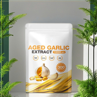 Capsules de Gélules Molles d'Extrait d'Ail Vieilli OEM Marque Privée Complément d'Ail Soutien Quotidien au Bien-être Approvisionnement en Gros