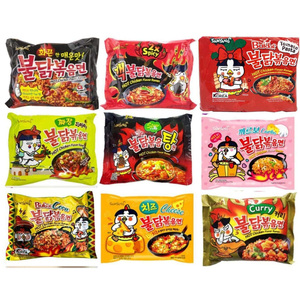 Samyang Buldak - TOUTES LES SAVEURS - Nouilles épicées au poulet piquant - Product Image 1