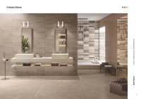Carreaux de porcelaine Delton Green 600x1200mm, surface mate antidérapante pour mur intérieur de salle de bain, design minimaliste pour villa