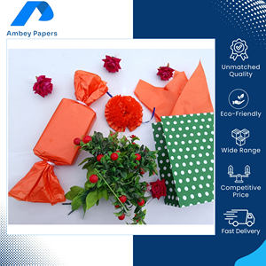Direct Factory Supply Customizable Single Side Solid <b>Color</b> <b>Tissue</b> <b>Paper</b> 18-80 Gsm Recyclable Gifts Packaging Available For Sale - Product Image 6