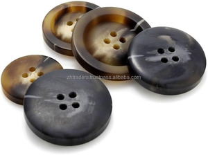 कस्टम 4-छेद फ्लैबैक हैंडमेड पर्यावरण के अनुकूल आधुनिक शर्ट बटन लक्जरी कपड़े के साथी मोती प्रभाव पॉलिएस्टर राल - Product Image 2