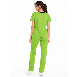 Tenues médicales personnalisées OEM avec logo pour femmes et hommes, uniformes d'hôpital, de chirurgie, de médecins et d'infirmières, vente en gros, faible MOQ - Product Image 2