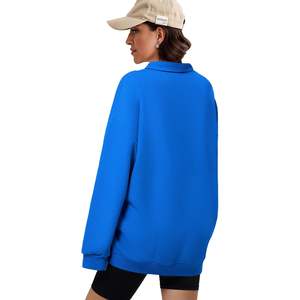 Sweatshirts en soie haute qualité pour femmes 2025 2024, pulls à col montant en velours côtelé, sweats à capuche brodés, vêtements d'hiver pour tenues d'automne - Product Image 4