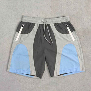 Best Casual Summer Canvas Shorts for Men <b>Elastic</b> Waist Lightweight Nylon Quick Dry with Pockets Custom logo Pattern - Product Image 6