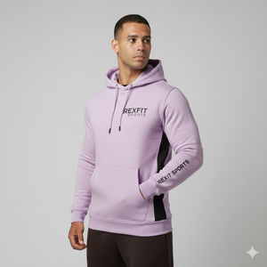 Nouveaux sweats à capuche pour hommes grandes tailles avec faible MOQ, 100 % coton, respirants et légers, teints unis - Product Image 6