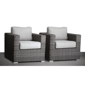 Chaise de patio confortable entièrement assemblée avec coussins moelleux pour la détente en plein air - Product Image 2