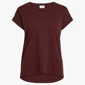 T-shirts pour femmes en coton 100% uni à col rond et manches courtes, personnalisables avec l'impression de votre logo de marque - Product Image 5