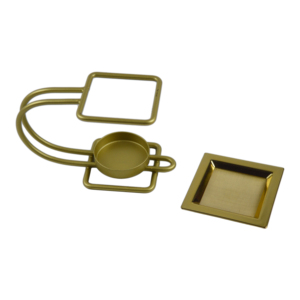 Quemador de Incienso de Diseño Metálico con Acabado Dorado, Porta Incienso Decorativo para el Hogar - Product Image 5