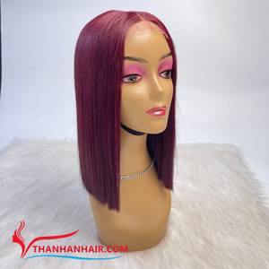 Luxury Vietnamese Bone Straight <b>Wig</b> - 100% <b>Human</b> Hair, Silky Soft, Natural Colors, Full & Natural Look, Ready to Wear - Product Image 6