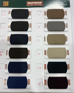 Polyester Viscose Woven Fabric Textile Sample Swatch Suiting Apparel Boys Lightweight 217GSM Custom Bulk Wholesale Supplier - Product Image 3