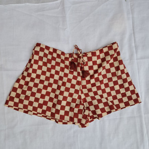 Pantalones Cortos de Algodón Estampado de Primera Calidad con Cintura Elástica y Cordón Ajustable, Ropa Casual para Mujer - Product Image 4