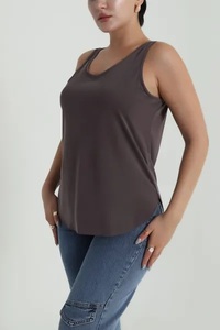 Nouveau débardeur Ever Glow pour femmes grandes tailles, respirant, écologique, durable, à séchage rapide, col rond, manches courtes, style décontracté - Product Image 6