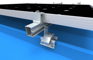 Hot Selling CK-FTS Trapezoidal Portrait 384 Racking Clamps for Roof Mounts <b>Solar</b> <b>Mounting</b> <b>System</b> - Product Image 3