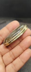 Nouvel Arrivage Cabochon rainuré en laiton et labradorite, magnifique pierre précieuse de guérison en cristal pour bijoux, pendentifs et breloques de mode - Product Image 3