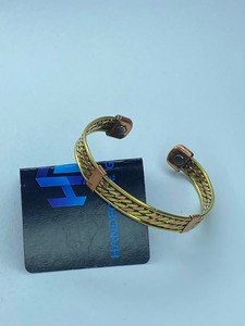 Handforge Global Impex HGI-098765 Women's Men's <b>Copper</b> Brass Gold Plated Vintage Cuff <b>Bracelet</b> Bulk High Quality Wedding Jewelry - Product Image 4