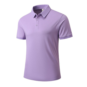 Camiseta de Golf Personalizada con Bordado, de Alta Calidad para Hombre, de Secado Rápido, de Algodón, Manga Corta, Uniforme de Rendimiento, Informal, para Negocios - Product Image 2