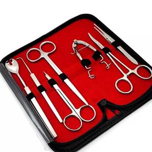 <b>set</b> of 7 <b>pc</b> or grade enucleation minor micro surgery ophthalmic instrument kit reusable stainless steel - Product Image 1