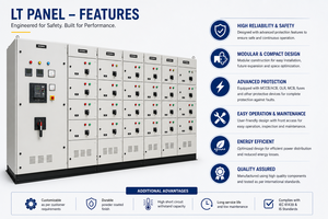 Fabricante de Paneles Eléctricos de Bajo Voltaje (LT Panel) en India |   Panel de Distribución de Energía |   Personalizado y de la Mejor Calidad - Product Image 2