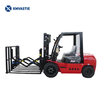 Dispositif push-pull de fixation de chariot élévateur, à travers la feuille de glissement, poussez et tirez facilement les marchandises, améliorez l'efficacité du chariot élévateur