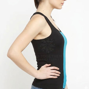 Camiseta sin mangas para mujer, estilo holgado, estilo veraniego, adecuada para el gimnasio y uso diario. - Product Image 5