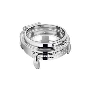 Recipiente para Calentar Comida Hidráulico Redondo de Acero Inoxidable con Base Inteligente, Capacidad: 6 Litros - Product Image 3