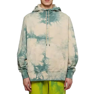 Nouveaux sweats à capuche pour hommes au design tie-dye tendance, personnalisables, en coton mélangé de haute qualité avec couleur tie-dye personnalisée - Product Image 1
