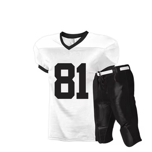 Uniforme de Fútbol Americano 2026 – Alta Calidad, Transpirable, Manga Corta, Tallas para Adultos, MOQ Bajo - Product Image 5