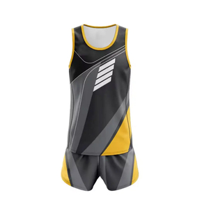 Uniformes Deportivos para Atletismo 100% Poliéster Estampados con Logotipo Personalizado, Dos Piezas, Cómodos, Transpirables, Unisex - Product Image 2