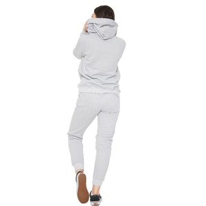 Service OEM, logo personnalisé, ensemble de survêtement pour femmes en deux pièces, haut de sport à manches longues + pantalon de jogging - Product Image 6