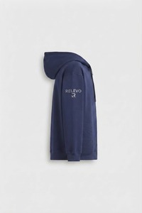 เสื้อฮู้ดซิปพรีเมียมเนื้อหนา แขนยาวสำหรับผู้ชาย ผ้าฟลีซ 100% คอตตอน พิมพ์ลาย สตรีทแวร์ เป็นมิตรกับสิ่งแวดล้อม - Product Image 3