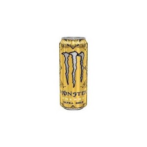 Monster Ultra Gold Sans Sucre Énergie Ginseng Carbonate 24x330ml - Product Image 1