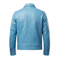 Dernière Veste Coupe-Vent en Cuir Véritable pour Homme, Meilleure Vente, Logo Personnalisé, Motif Gaufré sur le Devant, Haute Qualité, Motif Uni
