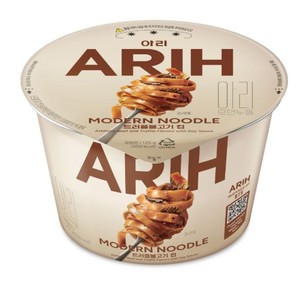 ARIH MODERN NOODLE Fideos Instantáneos con Sabor a Carne de Res Artificial y Trufa, Tipo Bulgogi, con Salsa de Soya, 125g - Product Image 1