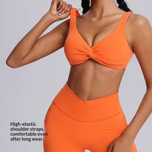 Conjunto Deportivo de Tres Piezas sin Costuras con Estampado de Leopardo para Mujer, Tallas S-4XL, Transpirable, de Secado Rápido, Antibacteriano, Antiestático, con Sujetador Deportivo - Product Image 3