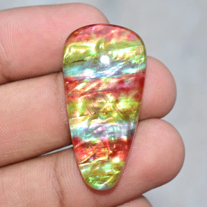 Ópalo Rojo Natural de 8mm, Gema Cabujón de Formas Variadas - Product Image 1