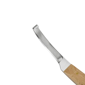 Juego de Cuchillos para Pezuñas con Mango de Madera para Ganado, Caballos, Ovejas y Cabras - Cuchillo Manual de Acero Inoxidable Duradero para Cortar Pezuñas de Animales, Fácil de Usar - Product Image 4