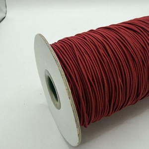 Cordon élastique tressé rouge brique n°40, 1,2 mm, 288 yards, 100 % nylon haute ténacité, écologique, pour textile de maison - Product Image 3
