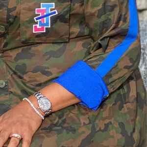 Veste utilitaire camouflage pour femmes Jack and Jill, logo brodé, boutonnée, grande taille, OEM, vente en gros - Product Image 5