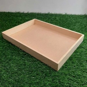 Bandeja Rectangular de Madera de Pino al por Mayor |   Plato de Madera Natural - Product Image 2