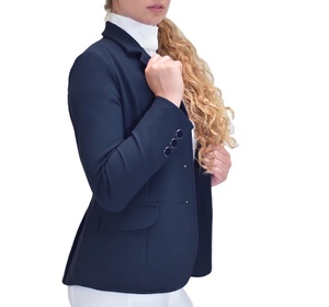 Carreras de caballos Salto Ecuestre Equitación Espectáculo Chaquetas de equitación Mujeres Competición ecuestre Equitación Abrigos ecuestres - Product Image 6