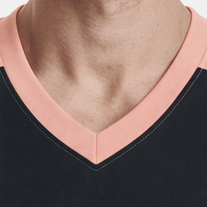 Maillot de basket-ball pour homme en polyester à séchage rapide, maillot de basket-ball pour homme avec impression par sublimation, maillot d'entraînement de basket-ball pour homme à col en V - Product Image 4
