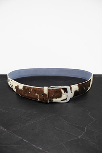 Cinturón de Cuero Genuino de 1.5 Pulgadas con Logotipo Personalizado, Correa con Hebilla de Bloqueo Automático, Producto Personalizable - Product Image 2